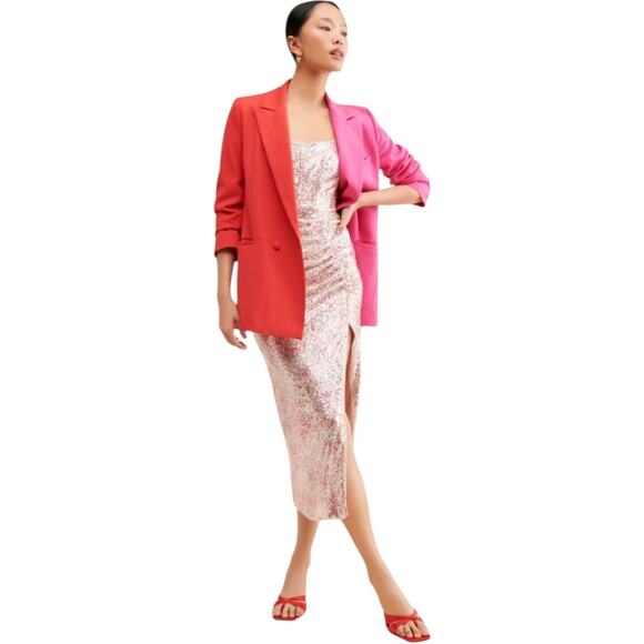 Hutch  Anthropologie Valentine Colorblock Blazer - M - Picture 4 of 7